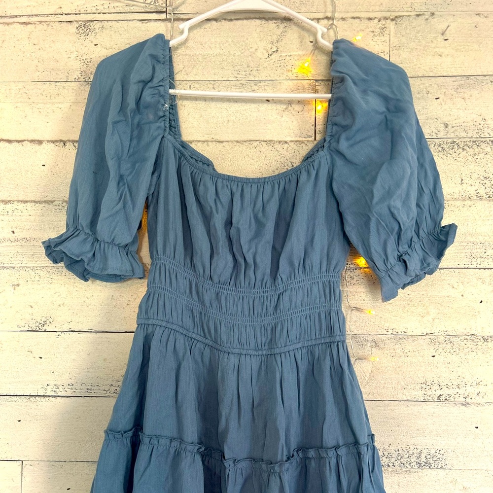 Classy blue Altar’d state dress!